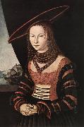 CRANACH, Lucas the Elder Portrait of a Woman dfg china oil painting artist